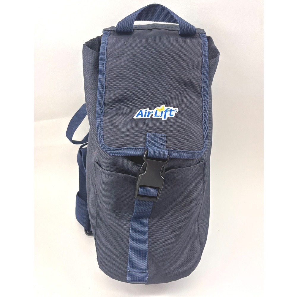 AirLift Navy Blue Oxygen Cylinder Backpack Shoulder Bag Medical Tank Case